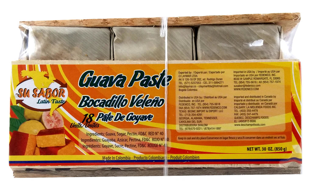 Guava paste pack/Bocadillo veleño