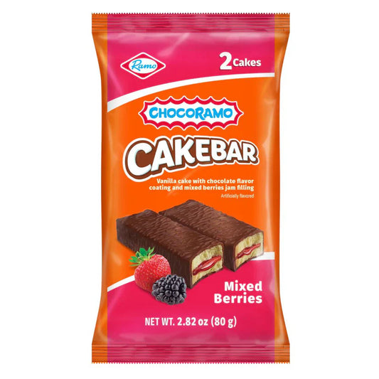 CakeBar With Berries