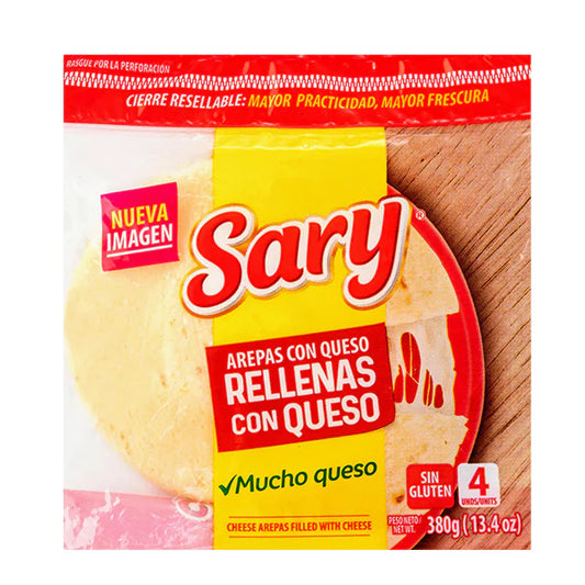Arepa de Queso Rellena de Queso