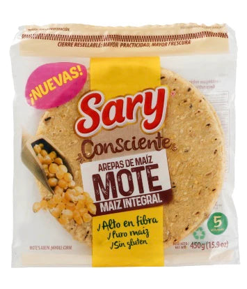 Mote Corn Arepa
