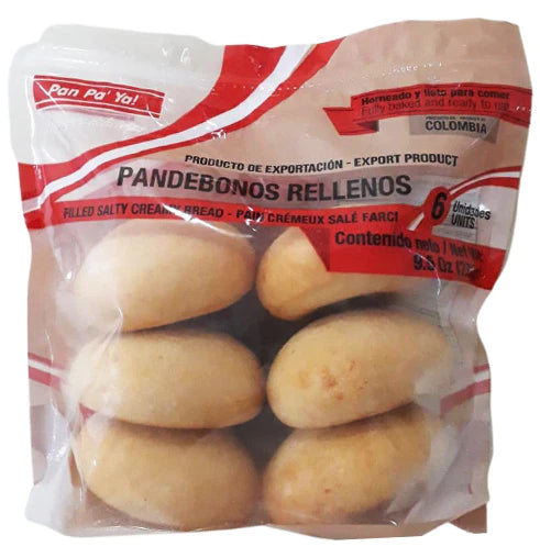 Pan de bono relleno