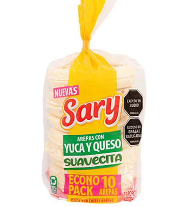 Arepa Yuca Suavecita