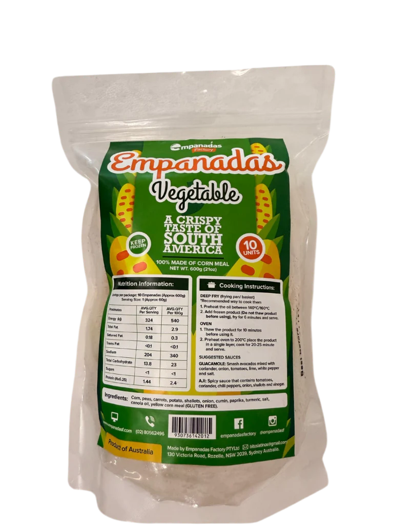 Empanada De Vegetales