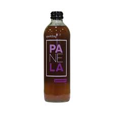 Sparkling panela with passion fruit
